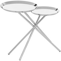 Oria Side Table - Silver