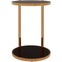 Novo 2 Tier Side Table - Gold