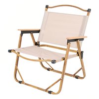 Lightweight Foldable Outdoor Camping Chair - Beige