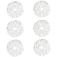 Deep Cleaning Mops and Bucket Set - White