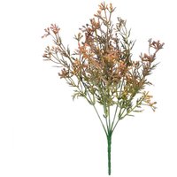 Artificial Heather Bud Bush - Brown