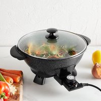 5L Electric Wok - Black