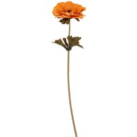 Lemon Pavilion Furniture and Decor Anemone Stem Artificial Flower - Plastic - L10 x W10 x H38 cm - Yellow