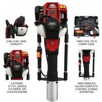 T Mech 4 Stroke Post Driver - Black