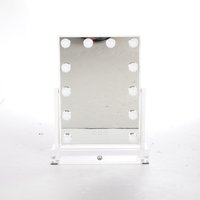 Hollywood Rotatable LED Vanity Mirror - White