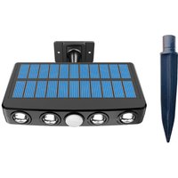 Motion Sensor Solar Powered Security Light - Stake Version RGB LED(Red,Green,Blue) / Stake Light