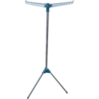 Clothes Airer Drying Rack Foldable Laundry Stand Hanging Space - Grey / 66cm / 140cm