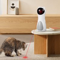 Auto-Laser Cat Toy - White
