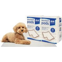 Disposable Puppy Training Pads - 45cm x 60cm - White / 100