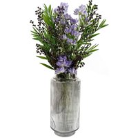 Premium Luxury Glass Vase - White / 15cm / 31cm