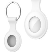 AirTag Holder Keyring Apple AirTag Case (Without P09 Tracker) - White