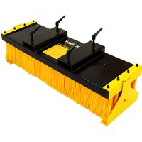 Forklift Sweeper Brush - Orange / 55.3kg