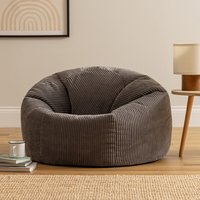 Classic Cord Bean Bag - Grey
