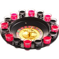 Roulette 16 Shot Glasses Drinking Game - Multicolour