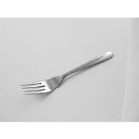 Sl Crest Fish Fork - Silver