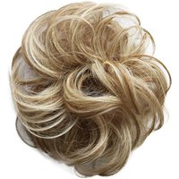 Messy Bun Scrunchie Hair Extension - Ash Blonde