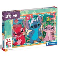 Stitch 24 Piece Jigsaw Puzzle - Various Colours