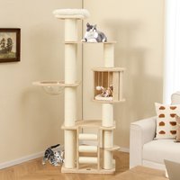 Tall Cat Tower - Natural