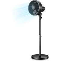Keplin 10 Inch Air Circulator Pedestal Fan, 3 Speed Settings, 75W
