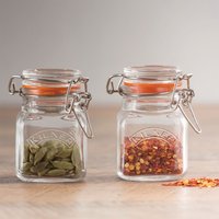 Kilner Square Spice Jar