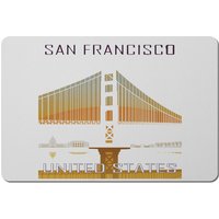 San Francisco Placemat - Orange