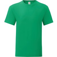 Fruit Of The Loom, Mens Iconic T-Shirt (Pack Of 5) - PC4369 - Kelly Green / Kelly Green / M Fruit Of The Loom, Mens Iconic T-Shirt (Pack Of 5) - PC4369 - Kelly Green / Kelly Green / M