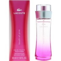 Lacoste Touch Of Pink Eau de Toilette 50ml - Pink