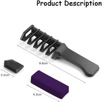 New Hair Chalk Comb Temporary Hair Colour Dye for Girls Kids - Black