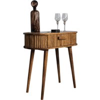 Mango Wood Console Table - Brown
