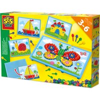 SES Creative Mosaic Board with Cards - Multi
