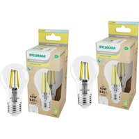 Platinum GLS E27 Ultra-Efficient Warm White 4W A-Class LED Bulb - 2 Pack - Clear