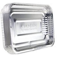 Pack of 10 Heston Blumenthal Everdure Aluminium Drip Trays - Silver