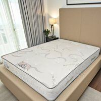 Tencel Hybrid 29cm Deep Firm Mattress - White / Superking