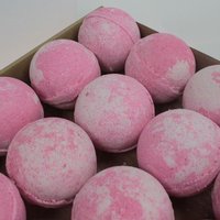 Party Girl Bath Bomb Shea Butter, Fun Relaxing Gift - Pink