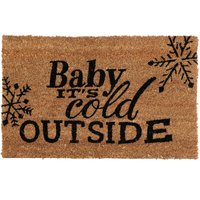 Filta Cold Outside Doormat - Brown