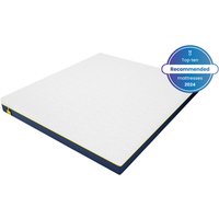 Luna Memory 1000 Pocket Hybrid Mattress - White, Black / Double