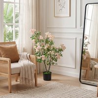 Artificial Impatiens Blossom Tree