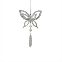Truly Sumptuous, Silver Glitter Butterfly Droplet - Silver Truly Sumptuous, Silver Glitter Butterfly Droplet - Silver