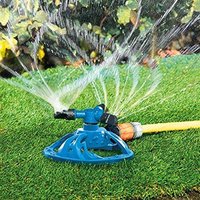 Rotating Garden Water Sprinkler for Kids - Blue