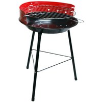 14" Round Basic BBQ with Adjustable Cooking Grill - Black
