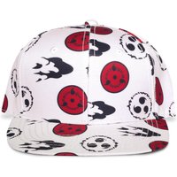 NARUTO SHIPPUDEN, NARUTO SHIPPUDEN Symbols Pattern All-over Print Snapback Baseball Cap - White/Black NARUTO SHIPPUDEN, NARUTO SHIPPUDEN Symbols Pattern All-over Print Snapback Baseball Cap - White/Black