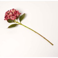 Purple Hydrangea Flower Single Stem 69 cm - Purple