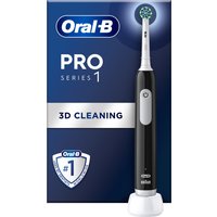 Oral-B Pro Series 1 Black Electric Toothbrush, - Black