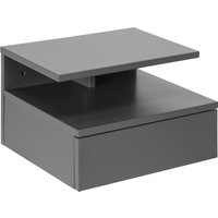 Ashlan Bedside Table - Grey