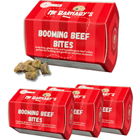Mr Barnaby's Booming Beef Bites Dog Treats - N/A / 4