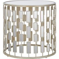 Raina Small Side Table - Silver