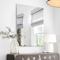 MirrorOutlet Single Bevelled Venetian Mirror 100 x 70CM - All glass