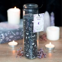 Crystal Witch Jar Tube Candle - Jasmine