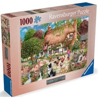 Farm Cottage 1000 Piece Jigsaw Puzzle - Various Colours
