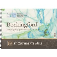 Daler-Rowney, Daler-Rowney Bockingford Spiral Watercolour Paper Pad - 36cm Daler-Rowney, Daler-Rowney Bockingford Spiral Watercolour Paper Pad - 36cm
